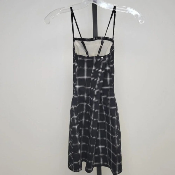 Garage Check  Mini Dress - Picture 5 of 6